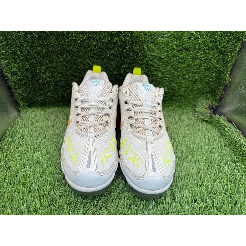 Nike Air VaporMax 360 CQ4538-001 Athletic Sneaker Womens 7.5 White Synthetic Gym